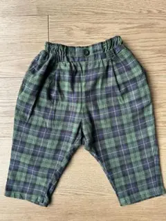 美品！チェックパンツ サイズ80 エフオーオンライン