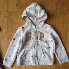 美品　裏起毛ギャップ　パーカー　　110