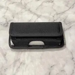 ⭐️ 13×7×2.5cm ポーチ スマホ 多機能 バッグ ケース ブラック