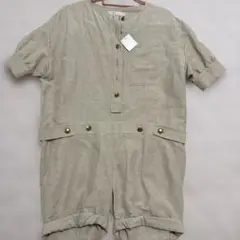新品未使用laula ツナギワンピース　フリーサイズ