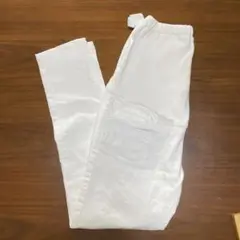 MUJI無印良品＊マタニティホワイトデニム＊XSサイズ