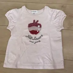 Jill Stuart アップル刺繍 Tシャツ