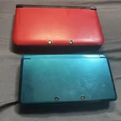ニンテンドー3DS本体 赤と青セット