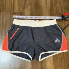adidas ランニングショーツ 陸上パンツ　S ネイビー/パッションピンク