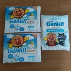新品未開封 nepia ネピア Genki! おむつパンツLサイズ3枚