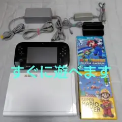 【動作確認済】Wii U 32GB 本体 ゲームパッド　セット　④