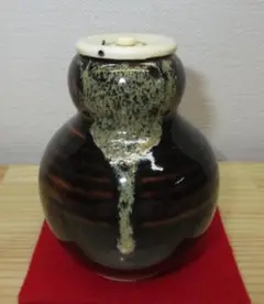 茶道具　丹波焼写　柴の戸茶入　陶若窯　能勢進　作　表千家　裏千家　【匿名配送】 茶道具 丹波焼写 柴の戸茶入 陶若窯 能勢進 作 表千家 裏千家