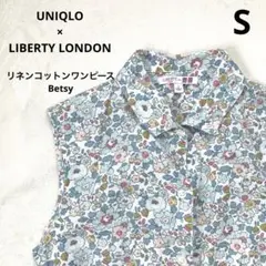 UNIQLO LIBERTY LONDON リネンコットンワンピース　Betsy