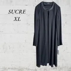 【SUCRE シュクレ】【XL】ロングカーディガン　13AR タグ付　フォーマル