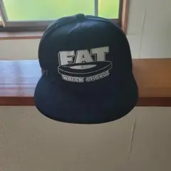 FAT WRECK CHORDS ブラックキャップ ベーボールキャップ