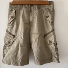 BACKNUMBER バックナンバー ビンテージ カーゴショートパンツ ベージュ