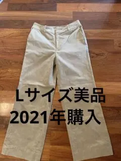 美品アメリカンホリック コーデュロイワイドパンツ Lサイズ