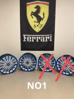 (NO1) 16インチホイール　クリムゾンカスタム塗装！