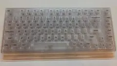 YUNZII X75 PRO 82キー クリスタルアイス軸 美品 外箱付き
