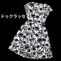 ☆値下げ☆Do CLASSE ドゥクラッセ　コットンピケ　花柄ワンピース