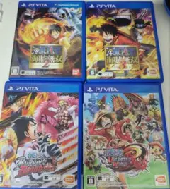 ワンピース ゲーム 4本セット PS Vita 海賊無双
