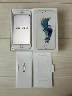Apple iPhone 6s シルバー 本体&箱有り