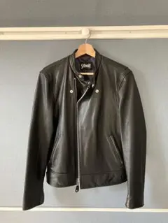 極美品✨ショット セミダブル ライダースジャケット シープスキン エディフィス 極美品✨ショット セミダブル ライダースジャケット シープ