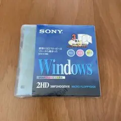 【未開封品】ソニー製3.5インチ2HDフロッピーディスク3枚パック