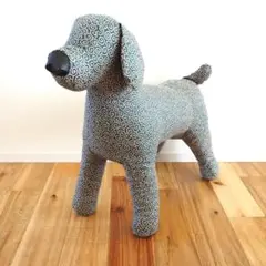 ドッグトルソー 犬 ぬいぐるみ マネキン 唐草模様