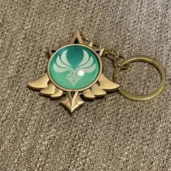 原神　神の目　キーホルダー　風