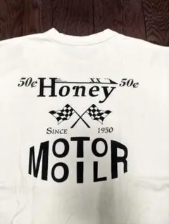 the flat head honey motor oil Tシャツ　L