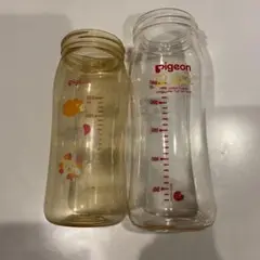 ピジョン哺乳瓶2本セット