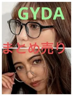 GYDA HEXAGONクリアサングラス&ANGULARデザインサングラス
