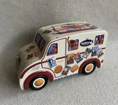 【デンマーク・ヤコブセン】クッキー缶・車（空き缶）