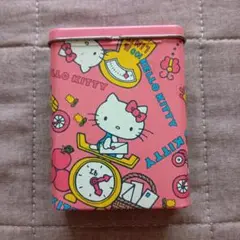 希少！ ハローキティ 缶 2003 平成レトロ