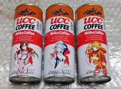 【空缶のみ】エヴァンゲリオンUCC空缶3個セット レイ アスカ マリ