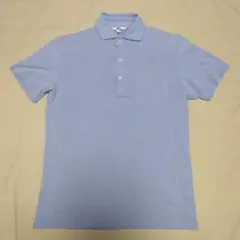UNIQLO 　ライトブルー ポロシャツ　メンズ S