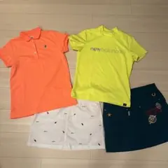 一度のみ着用美品⭐︎パーリーゲイツ&ジャクバニー&adidas上下4点セット