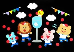 壁面飾り　運動会　秋　9月　10月　11月　玉入れ　保育