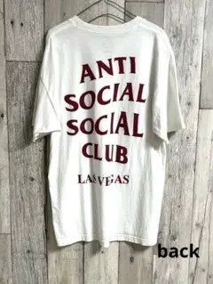 ANTI SOCIAL SOCIAL CLUB 白　Tシャツ　古着