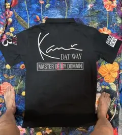 Karl Kani 黒ポロシャツ XL