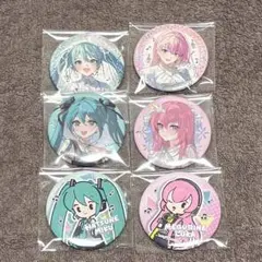 プロセカ 缶バッジ VOCALOID 初音ミク 巡音ルカ ネギトロセット