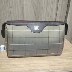 Burberrys チェック柄 クラッチバッグ