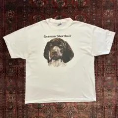 90S USA製 ジャーマンショートヘア ドッグ 犬 Tシャツ 半袖 XL