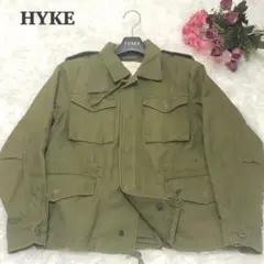 <HYKE(ハイク)> BIG M51 ハイク定番 ミリタリー ジャケット 1