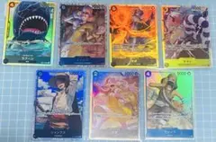ワンピース　カード　SR 7枚セット