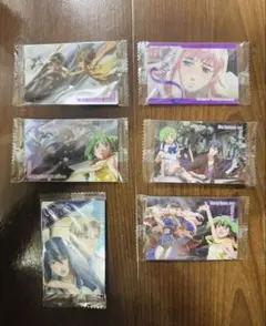 マクロス　アニメトレーディングカードセット 6枚