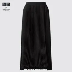 【未使用品✨】UNIQLO×Theory プリーツラップスカート XL