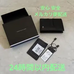 Tommy Hilfiger 黒 レザー カードケース