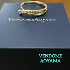 【クリスマスセール☆・BOX付】ヴァンドーム青山 ダイヤモンドリング K18