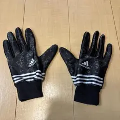 adidas スポーツ用手袋 ブラック