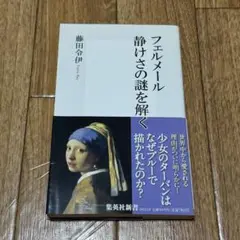 匿名発送　美品　フェルメール静けさの謎を解く　藤田令伊