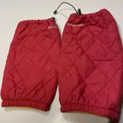 モンベル 120くらいの子ども レッグウォーマー