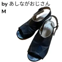 あしながおじさん　厚底　サンダル/ブラック/M