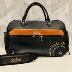 アダバット adabat ゴルフ golf ボストンバック シューズ収納 黒